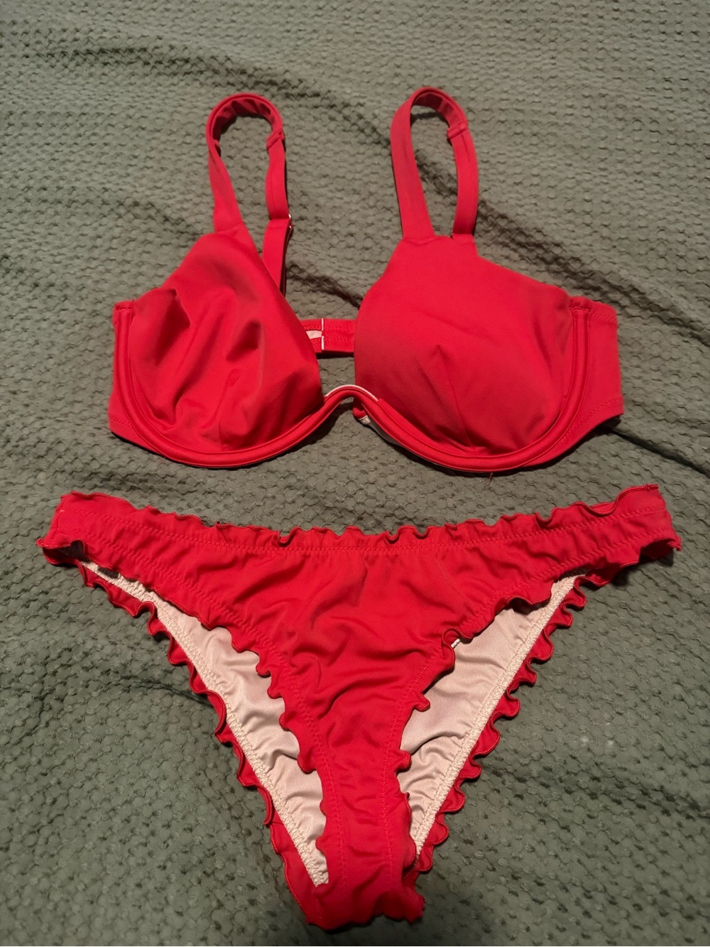 Target Red Women's Bikini Set